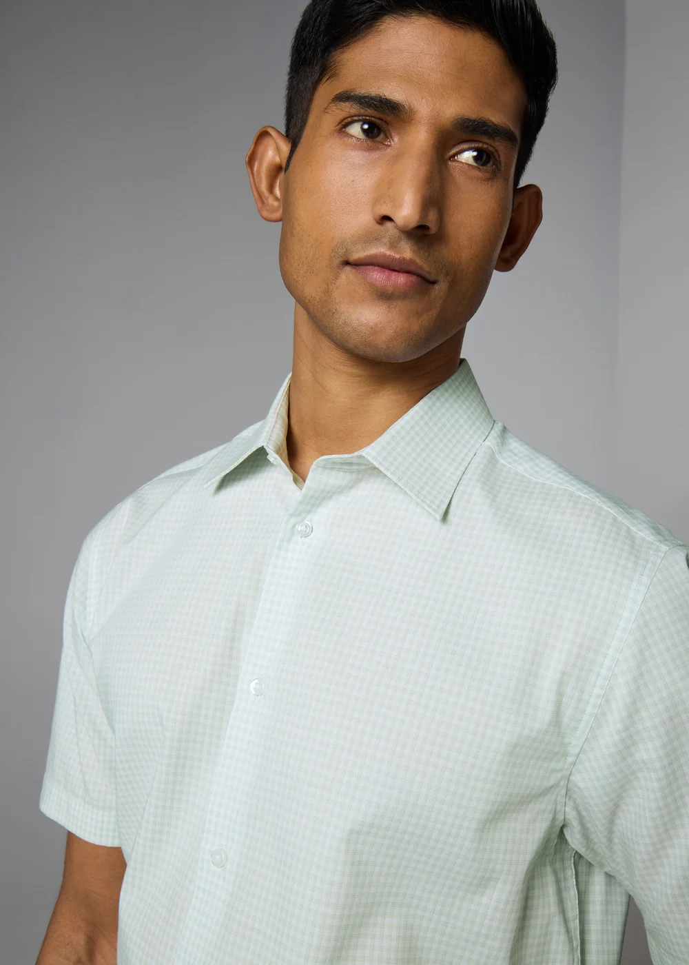 Taylor & Wright Green Check Shirt - S Image 3