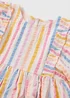 Girls Multicolour Stripe Dress (1-7yrs) - 1-1.5 Yrs Image 2
