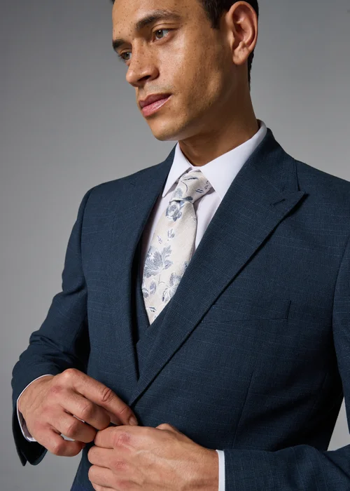 Taylor & Wright Highgrove Italian Navy Tailored Suit Jacket - 38 S Image 3