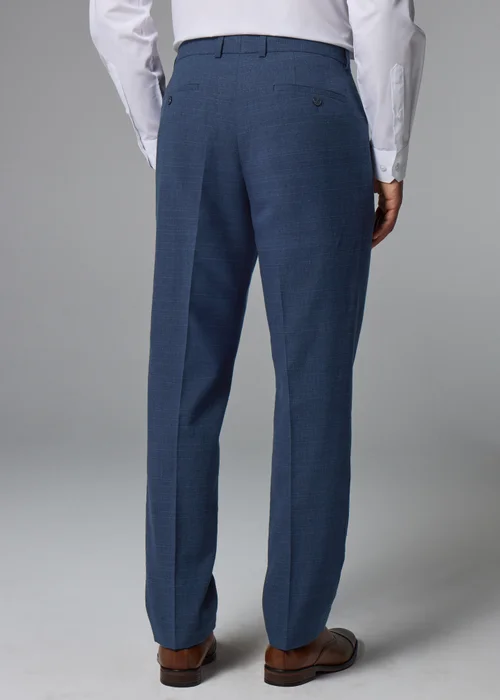 Taylor & Wright Highgrove Italian Navy Tailored Fit Suit Trousers - 32 Waist 29 Leg Image 3