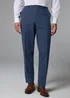 Taylor & Wright Highgrove Italian Navy Tailored Fit Suit Trousers - 32 Waist 29 Leg Image 1