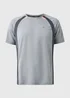 Souluxe Grey Panel Co Ord T-Shirt - S Image 4