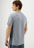 Souluxe Grey Panel Co Ord T-Shirt - S Image 3