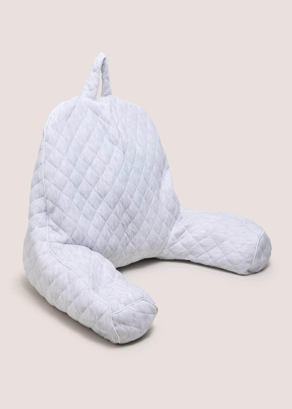 Grey Textured Cuddle Cushion Image 1