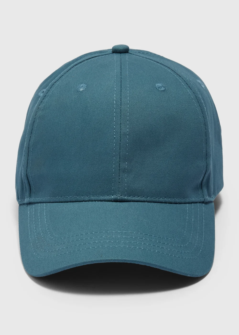 Teal Cotton Cap - One Size Image 1
