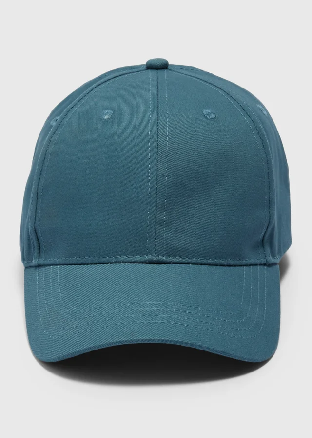 Teal Cotton Cap