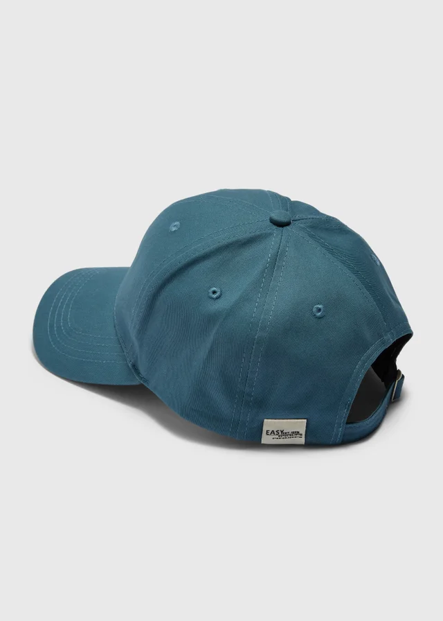 Teal Cotton Cap