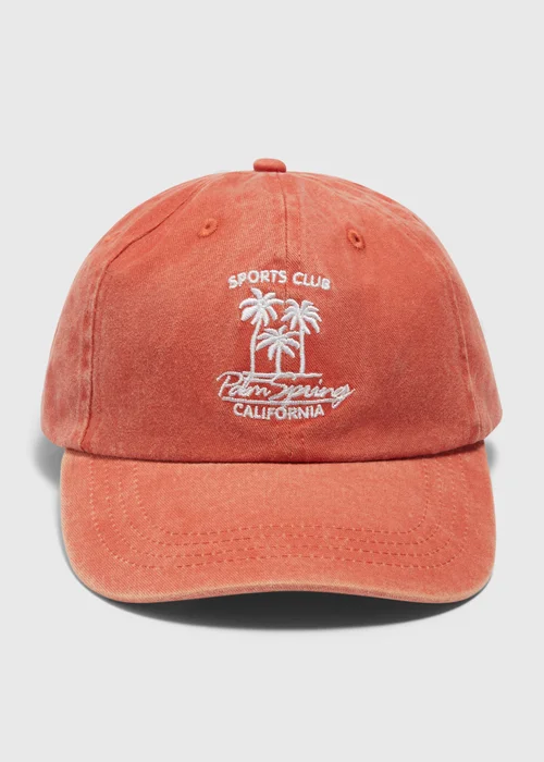 Red Palm Spring Cap - One Size Image 1