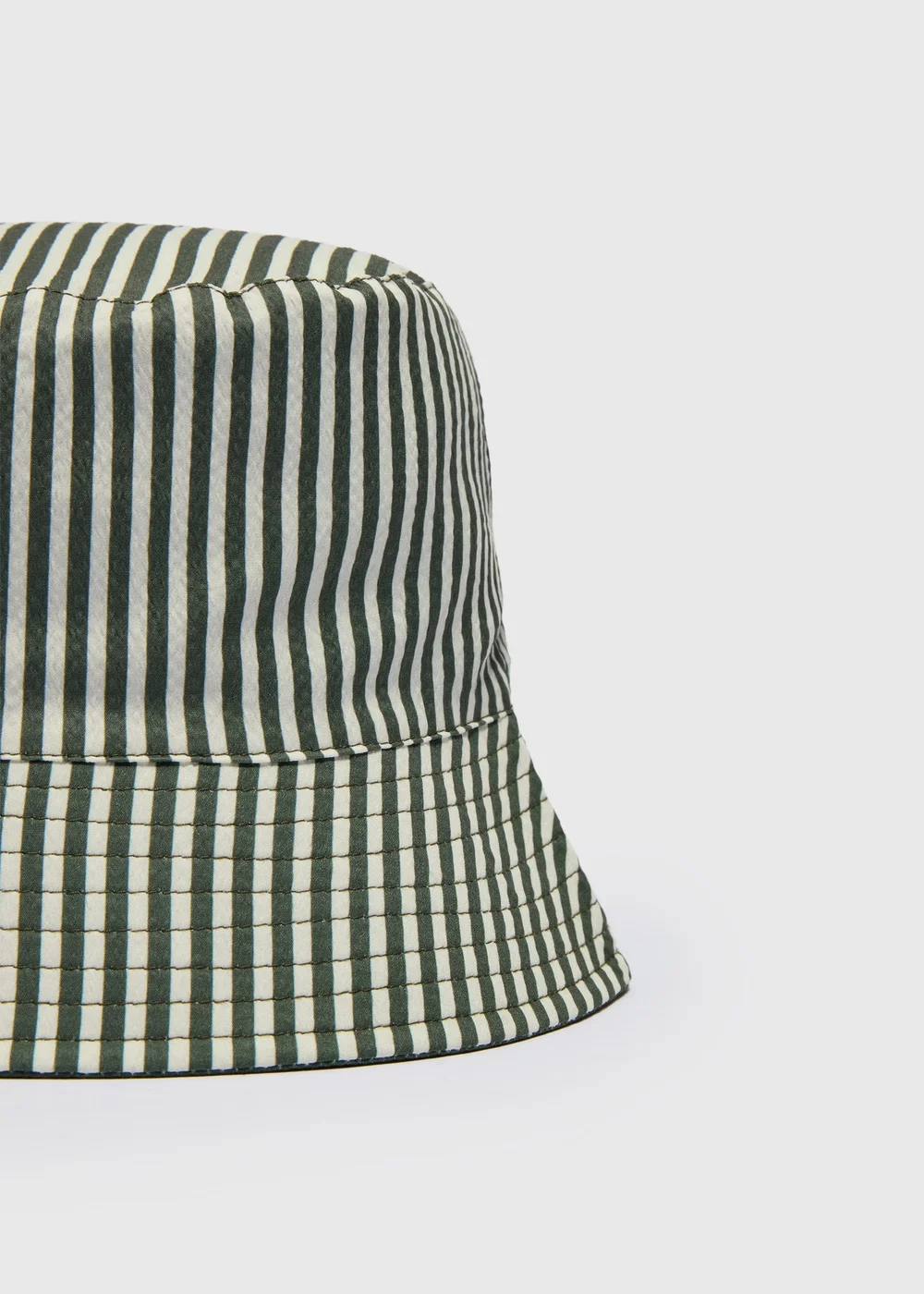 Green Stripe Reversible Bucket Hat - S/M Image 2