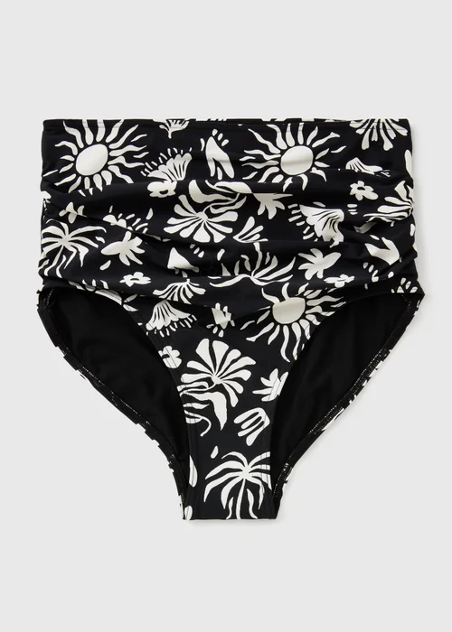 Black Celestial Shapewear High Waist Bikini Bottoms - 22 Image 3