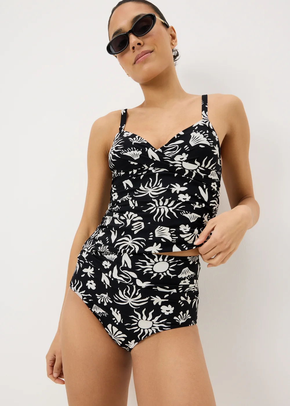Black Celestial Shapewear High Waist Bikini Bottoms - 22 Image 1