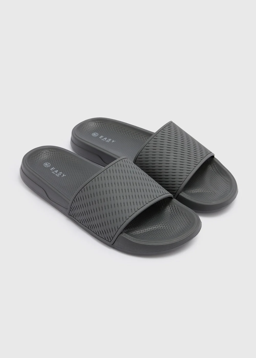Grey Embossed Sliders - 6 Image 1