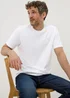 Lincoln Solid White T-Shirt - S Image 1