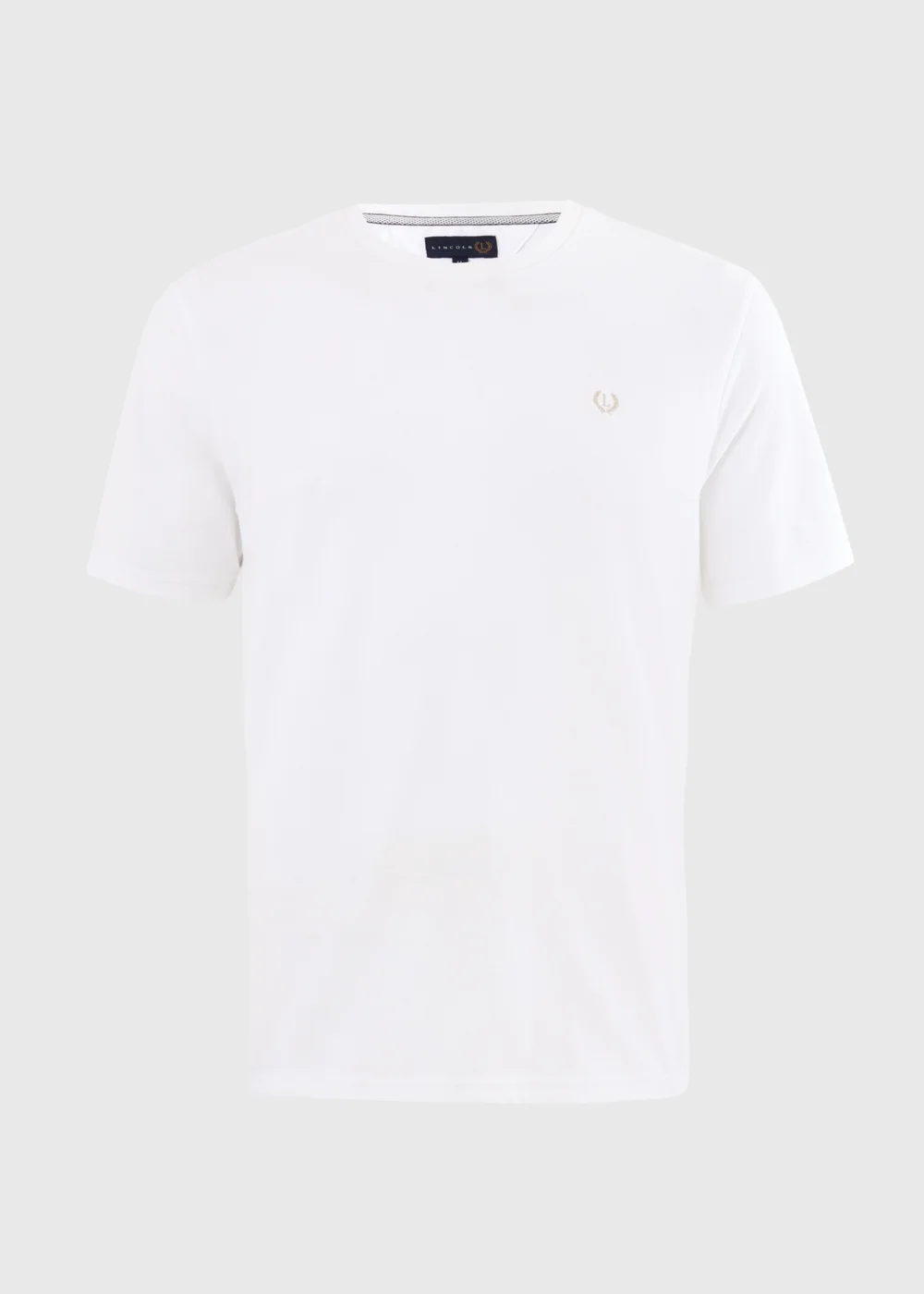 Lincoln Solid White T-Shirt - S Image 4