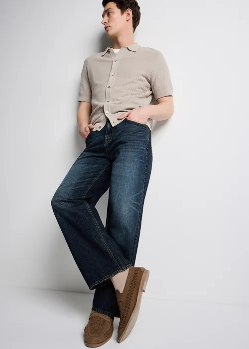 Dark Wash Loose Fit Jeans - 30 R Image 2