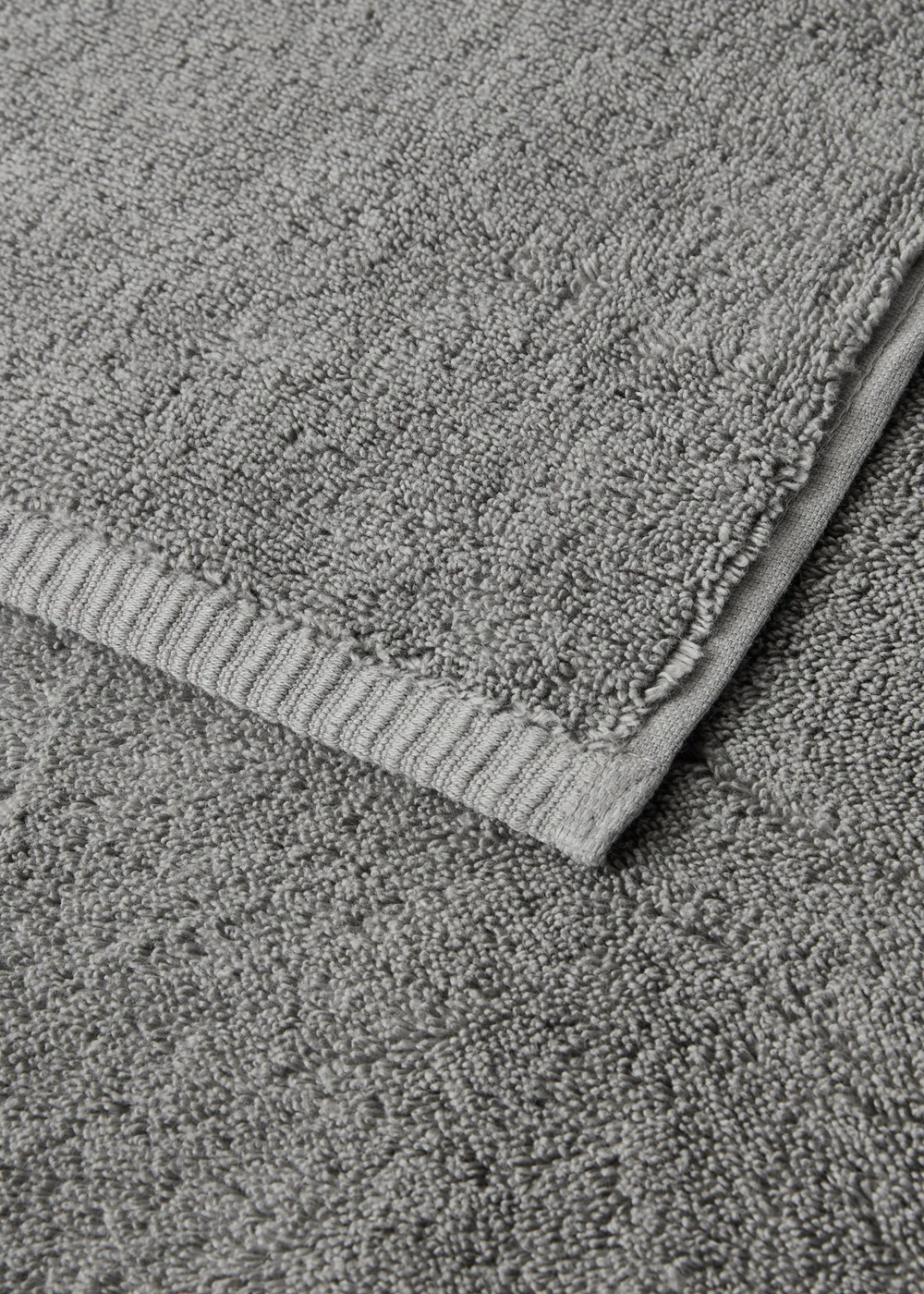 Grey Luxury Zero Twist Towels - Hand Towel Image 3