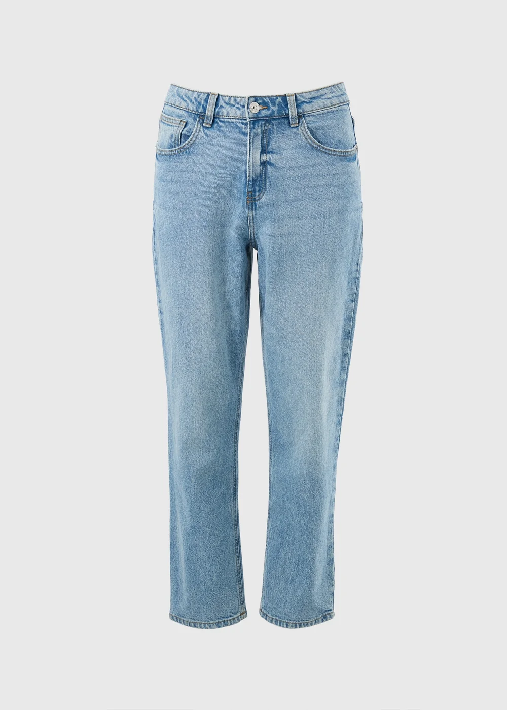 Light Wash Ava Mom Jeans - 8/L29 Image 4