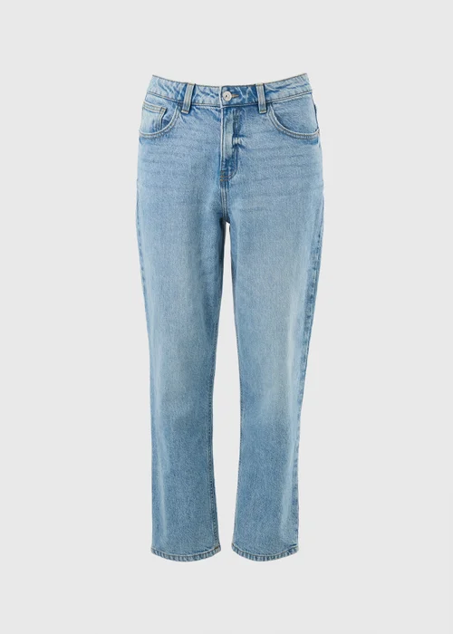 Light Wash Ava Mom Jeans - 8/L29 Image 4