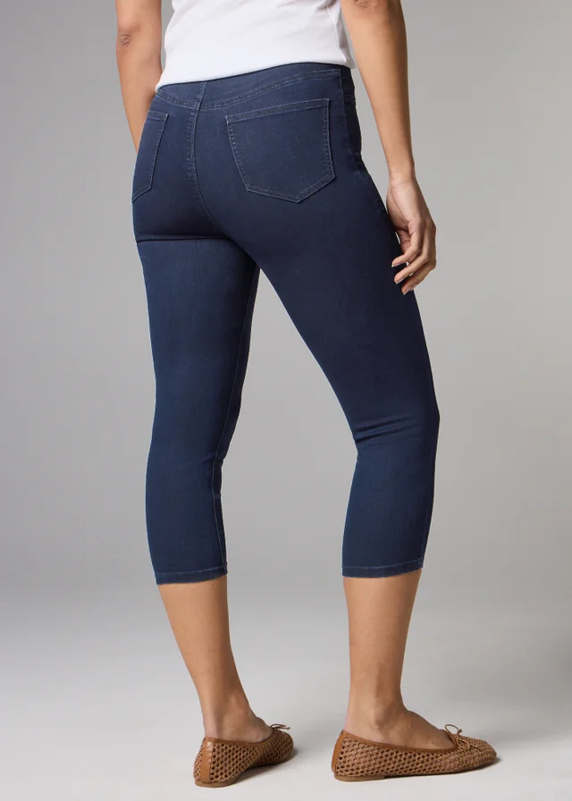 Rosie Indigo Cropped Jeggings