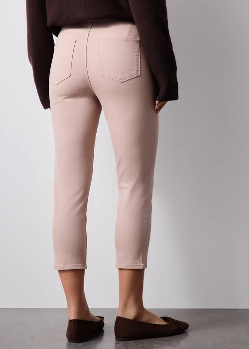 Pink Rosie Stretch Cropped Jeggings - 12 Image 2