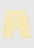 Girls Lemon Soft Touch Sculpt Cycling Shorts (7-15yrs) - Age 7 Years Image 1