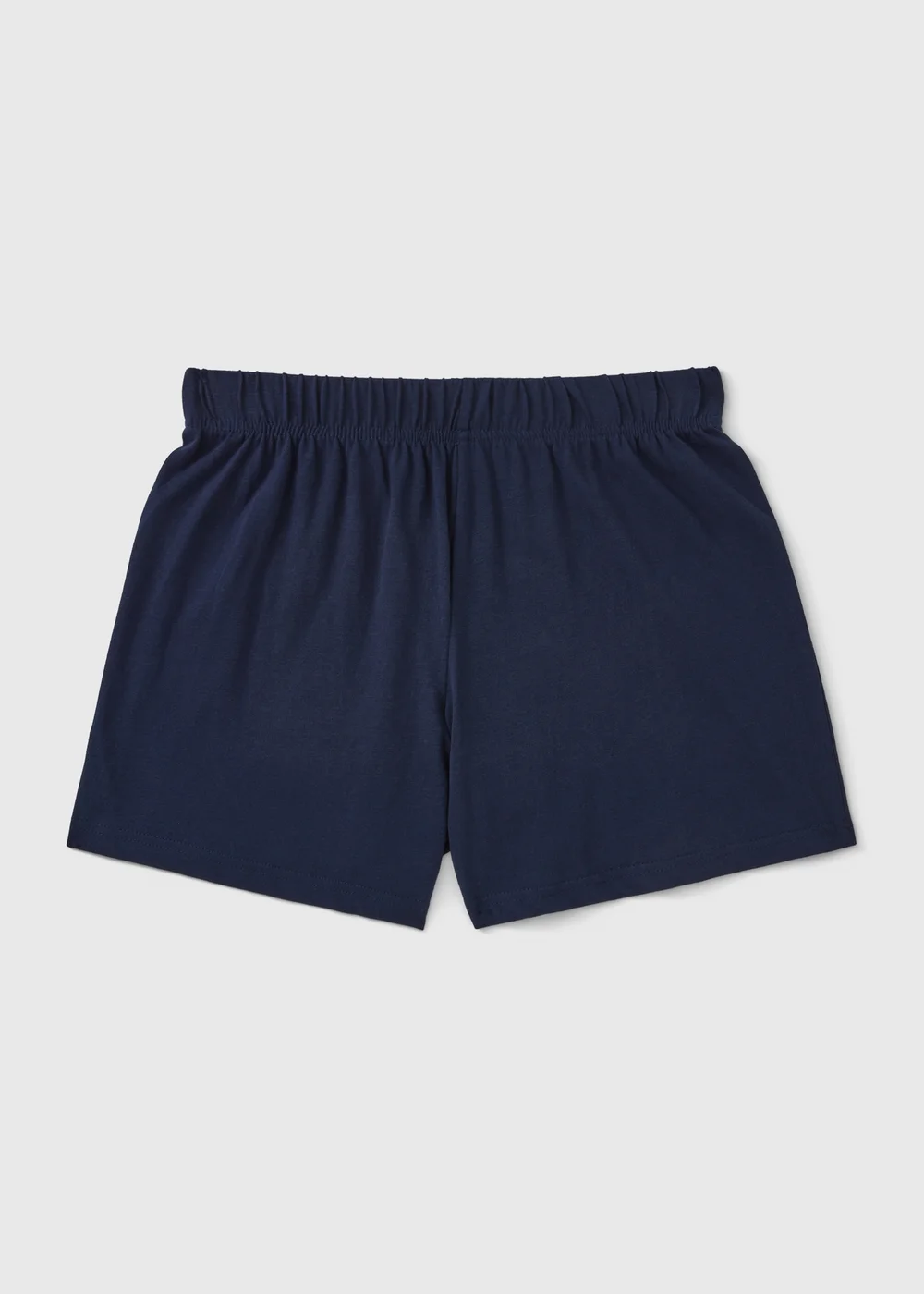 Navy Jersey Pyjama Shorts - Extra small Image 1