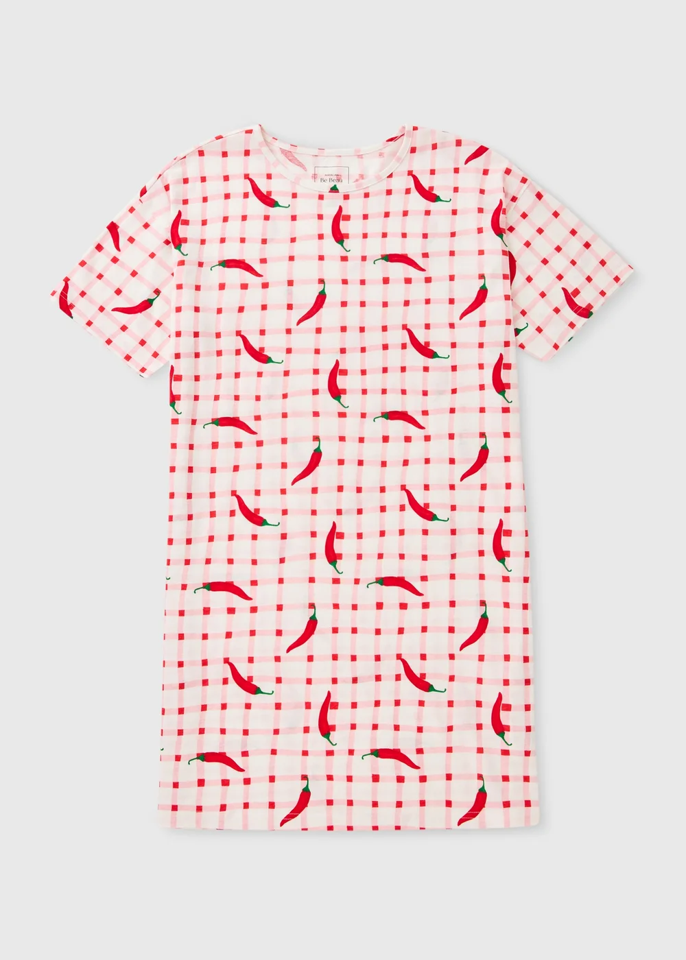 Red Chilli T-Shirt Nightie - Extra small Image 3