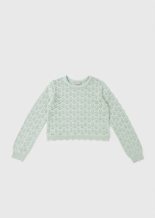 Girls Sage Knitted Jumper (7-15yrs) - 14 Yrs Image 1