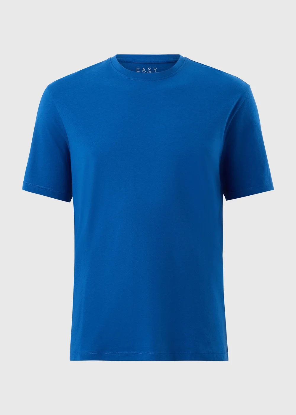 Blue Essential Crew Neck T-Shirt - XS Image 4
