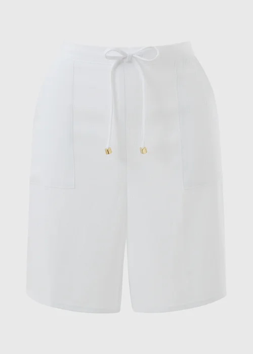 White Clipper Shorts - Size 8 Image 4