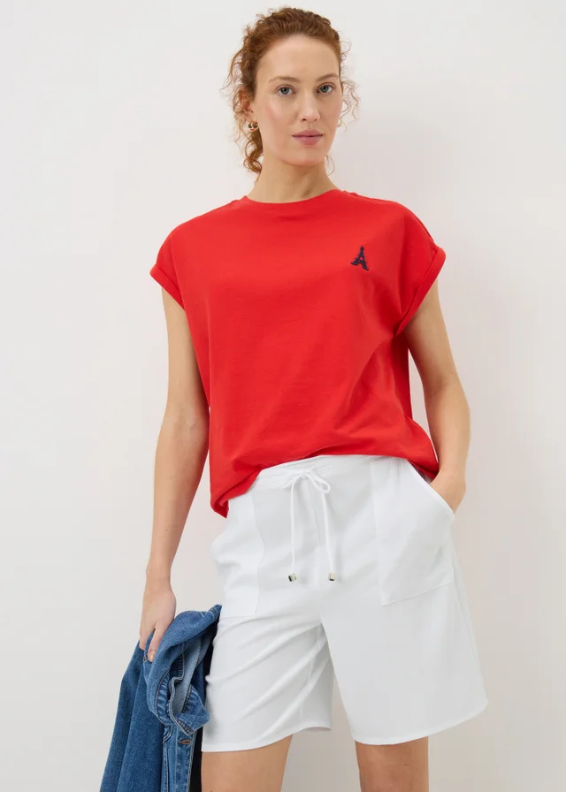 White Clipper Shorts