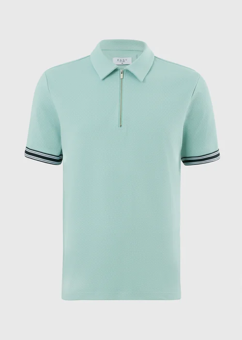 Mint Smart Bubble Zip Polo Shirt - XL Image 4