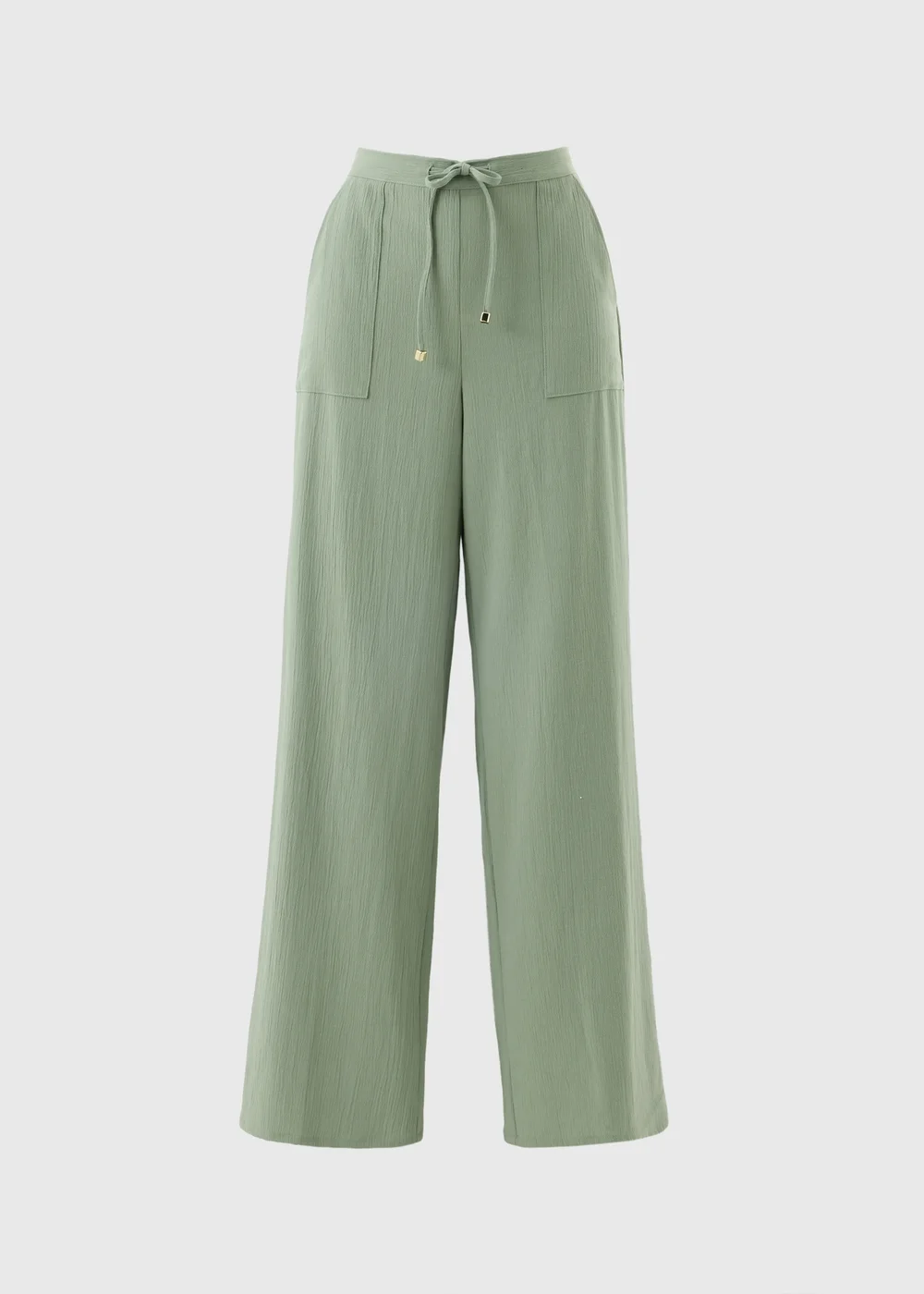 Sage Green Full Length Clipper Trousers - Size 14 | Matalan Sage Green Full Length Clipper Trousers - Size 14 | Matalan