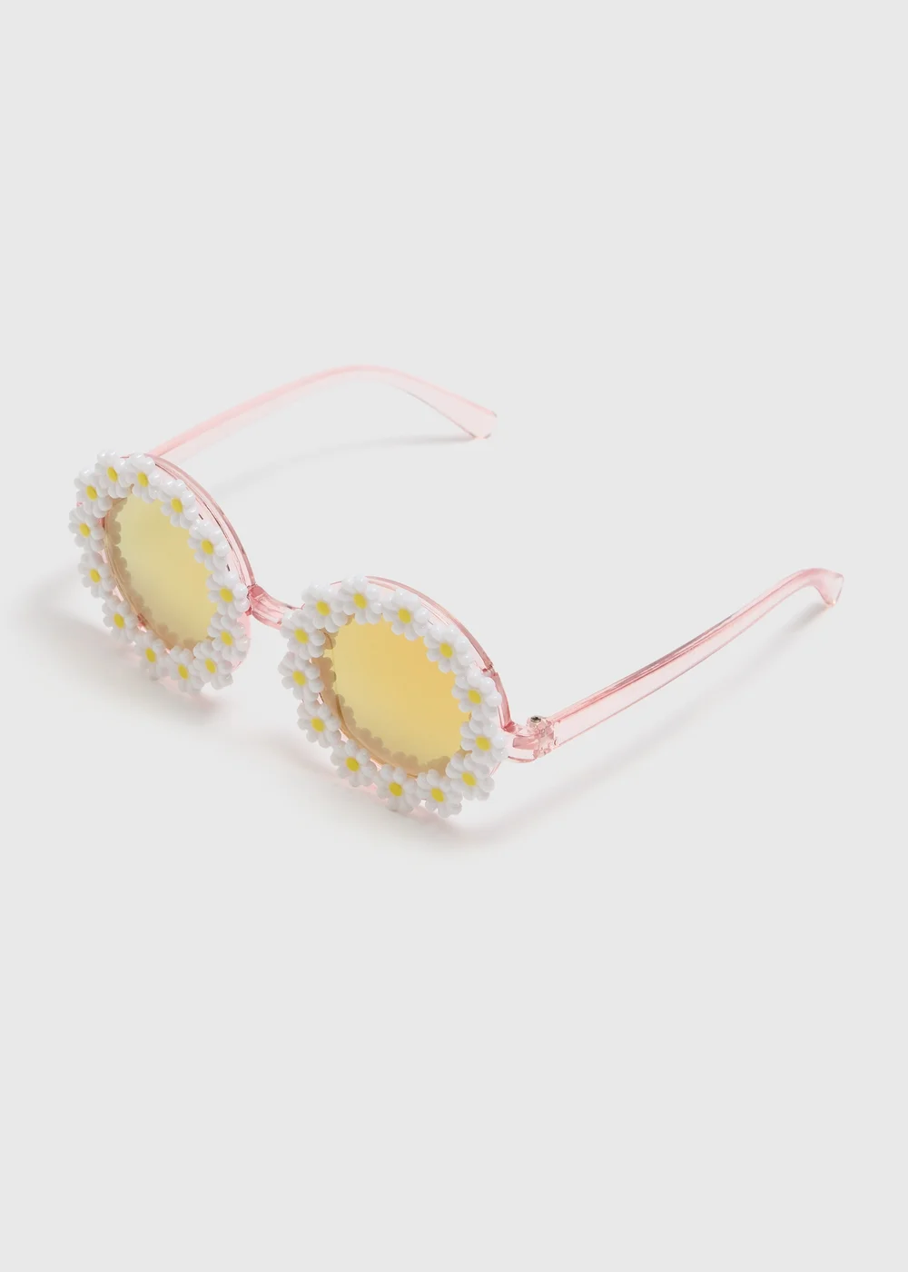 Girls Pink Floral Sunglasses Image 1