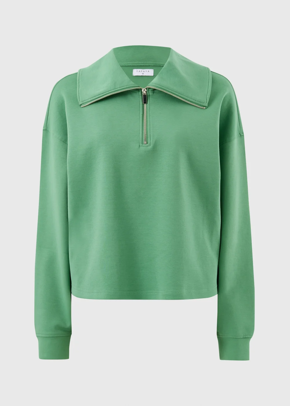 Green Interlock Wide Collar Co Ord Sweatshirt - XS Image 4