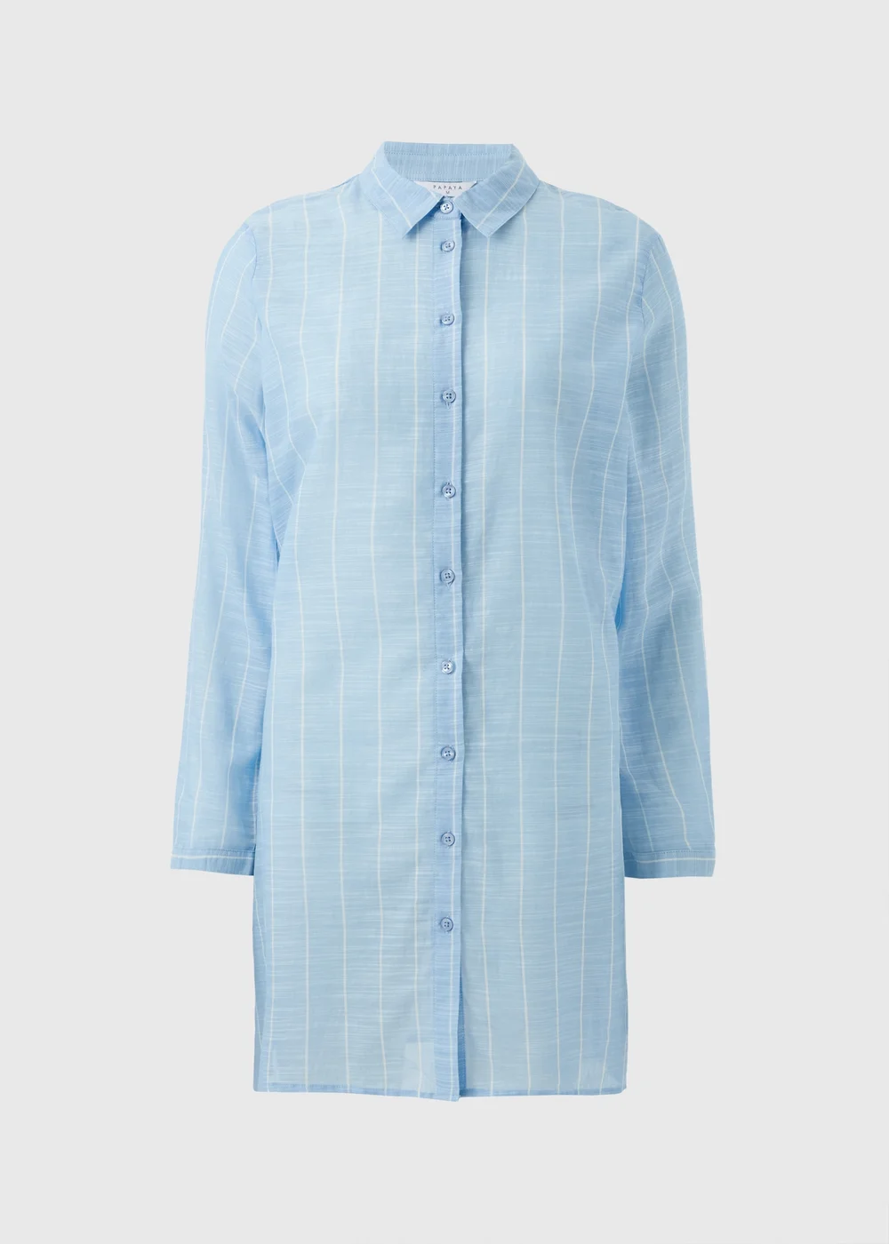 Blue Stripe Beach Shirt - XS Image 3