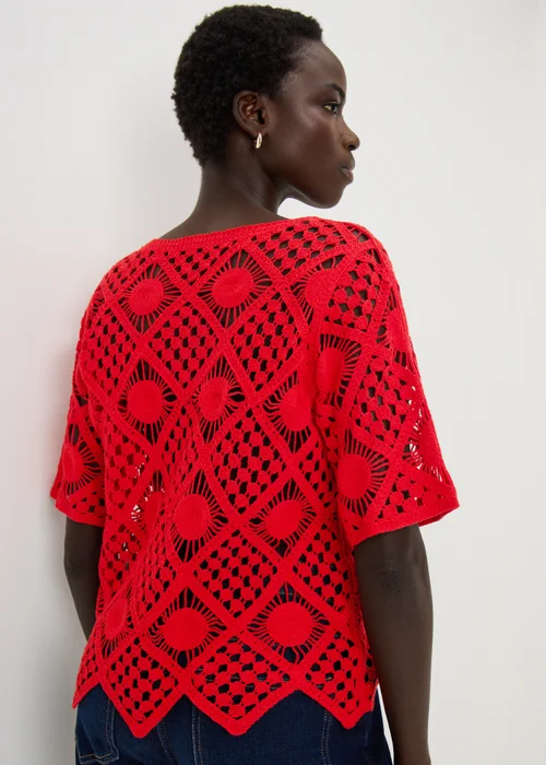 Red Crochet Top - 8 Image 2
