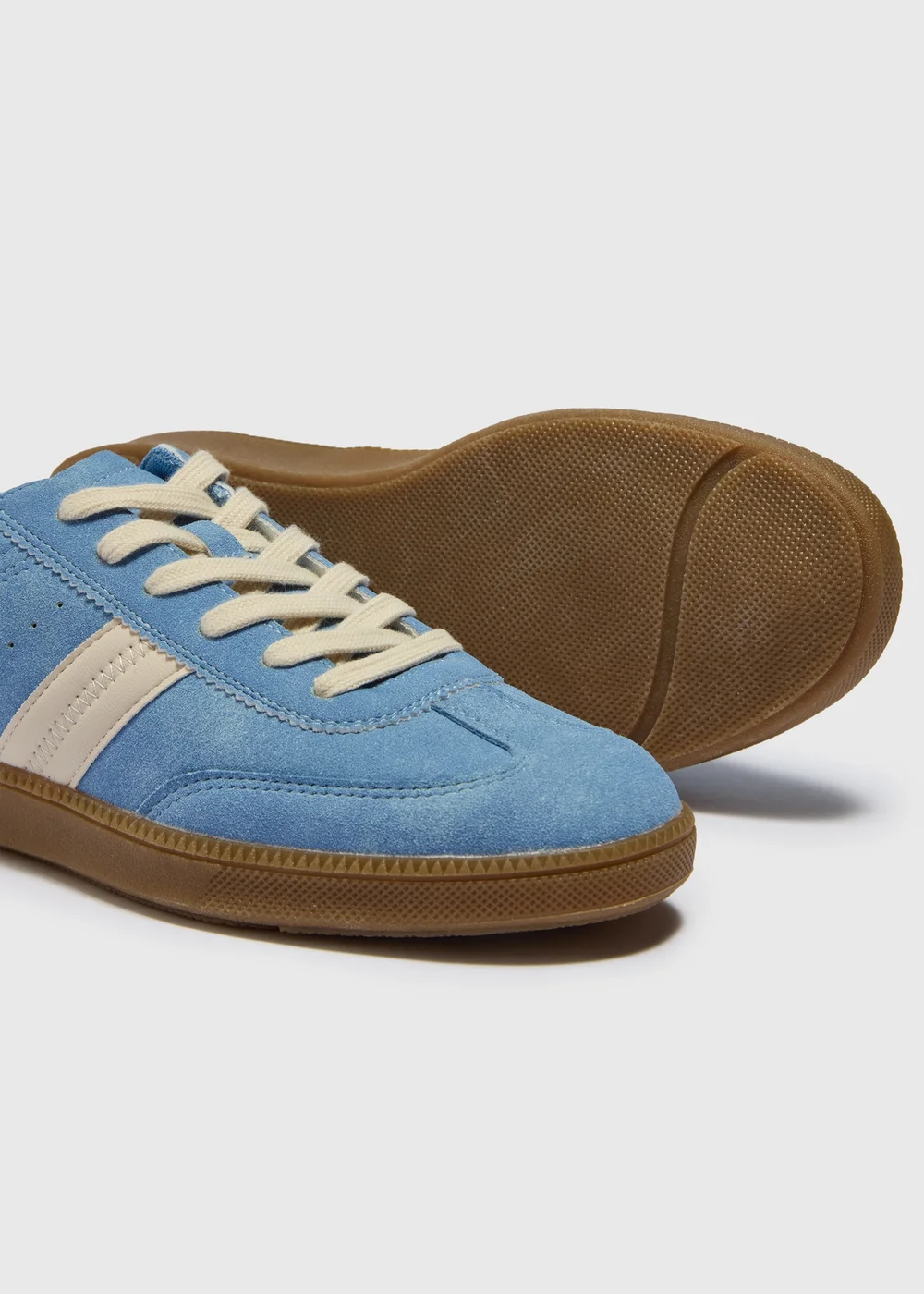 Blue Retro Trainers - 3 Image 2