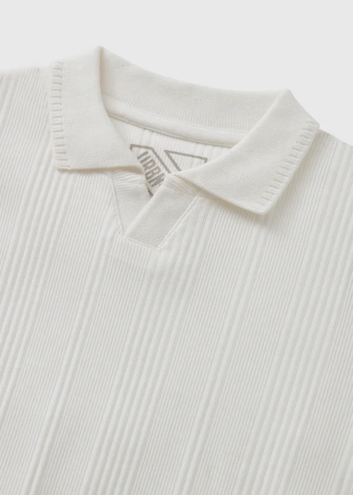 Boys Cream Trophy Collar Polo (1-7yrs) - 1 to 1 half years Image 2