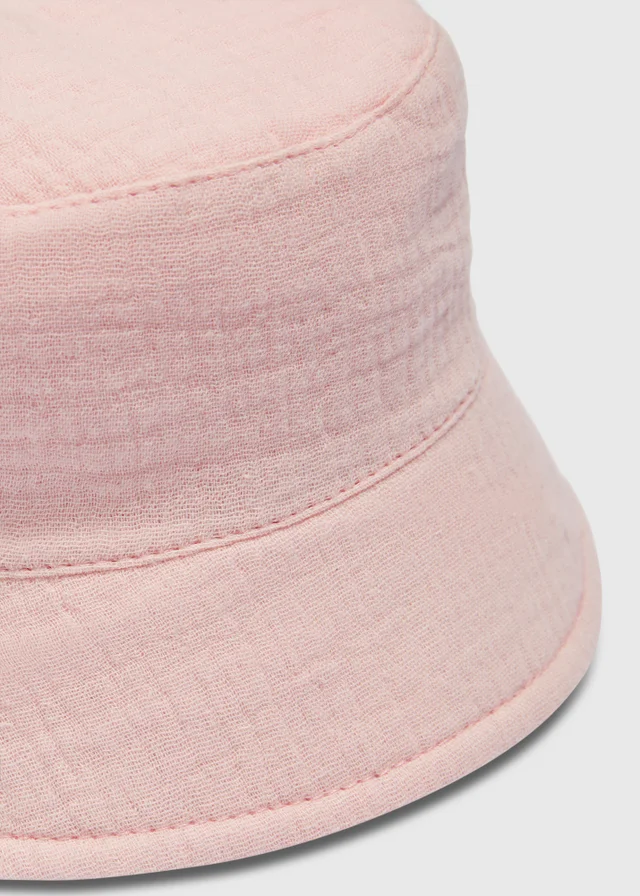 Baby Pink Bucket Hat (Newborn-24mths)