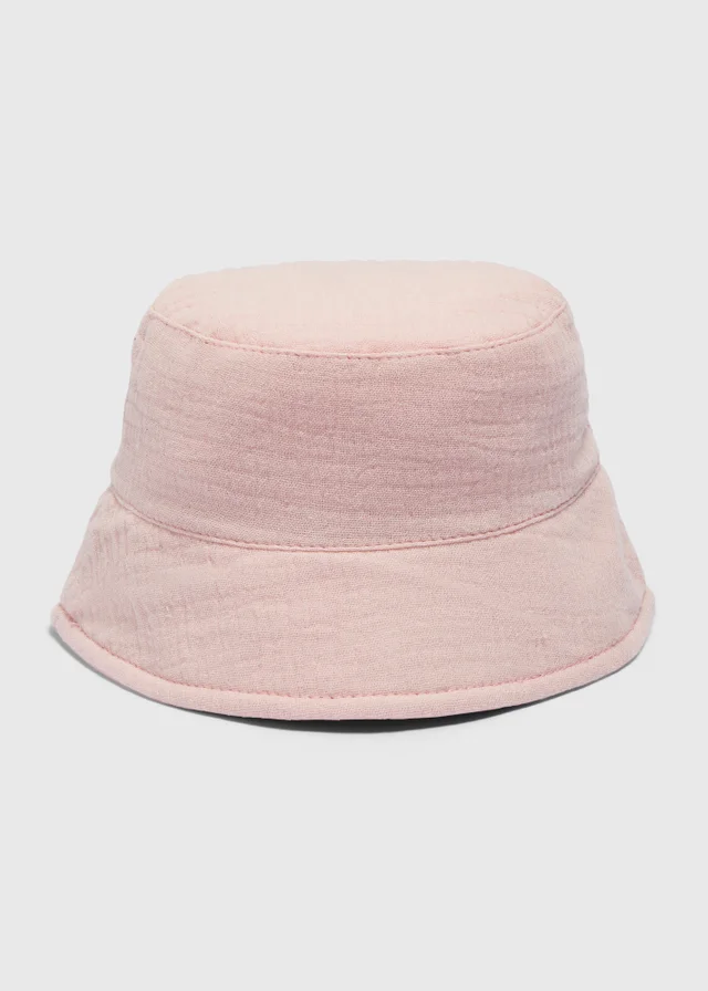 Baby Pink Bucket Hat (Newborn-24mths)
