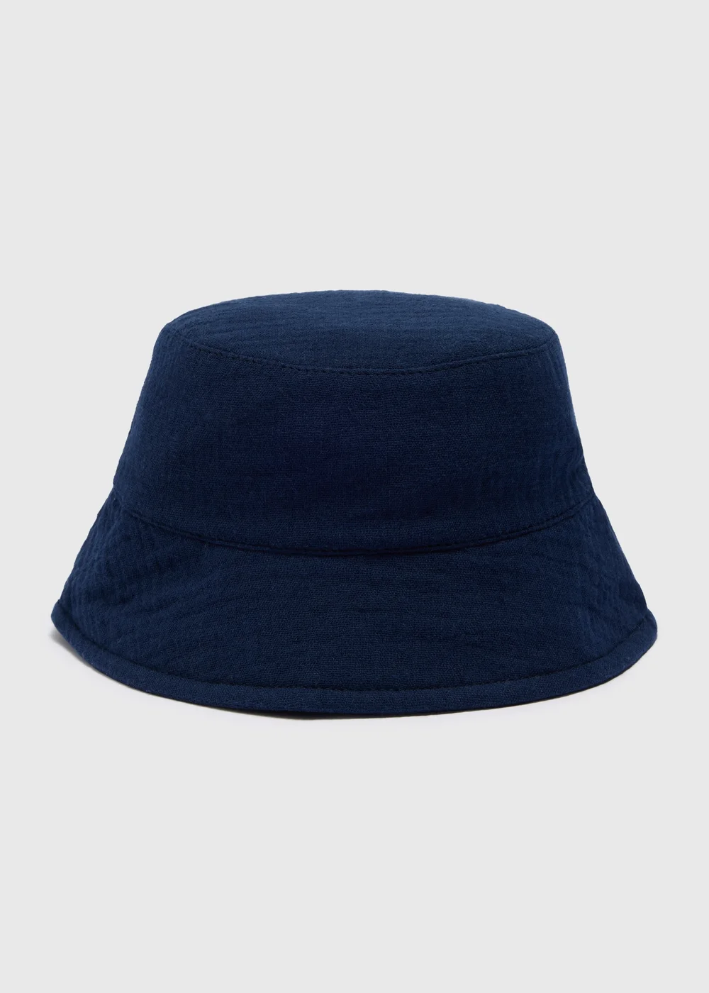 Baby Navy Bucket Hat (Newborn-24mths) - Up to 1 Month Image 1