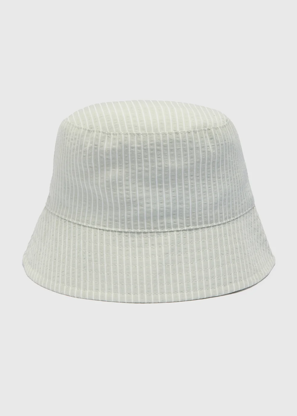 Baby Sage Stripe Crinkle Hat (Newborn-24mths) - Up to 1 Month Image 1
