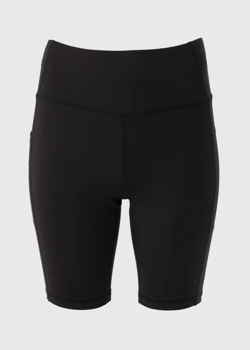 Souluxe Black Cycling Shorts - Size 8 Image 4