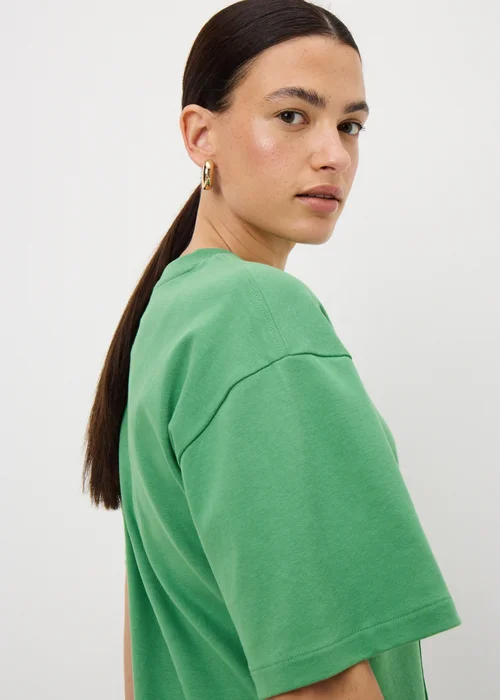 Green Seam Detail Top - 8 Image 2