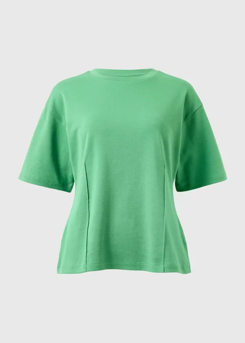 Green Seam Detail Top - 8 Image 4