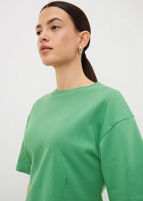 Green Seam Detail Top - 8 Image 3