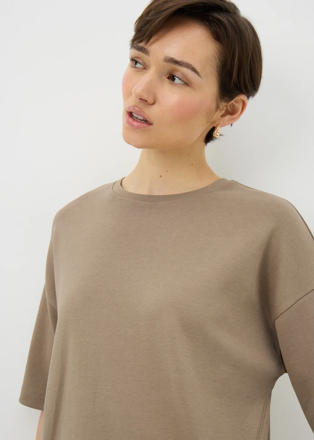 Fossil Seam Oversized T-Shirt - S Image 3