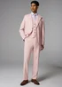 Taylor & Wright Rosewood Pink Slim Fit Suit Trousers - 32/L29 Image 2
