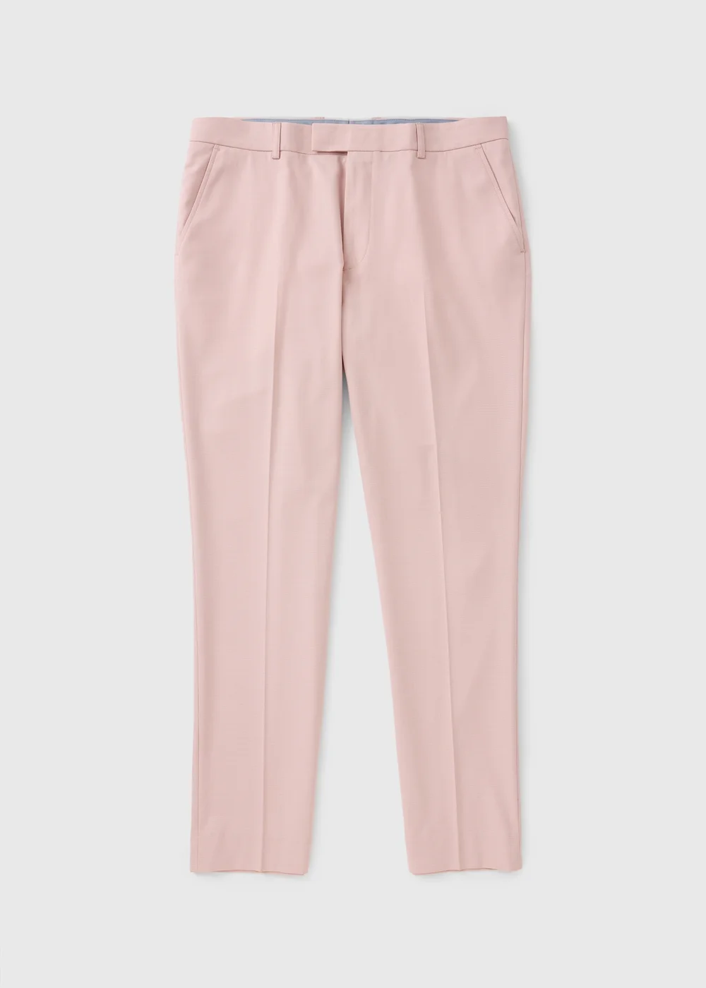 Taylor & Wright Rosewood Pink Slim Fit Suit Trousers - 32/L29 Image 1